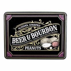 World Market Sugar Plum Beer and Bourbon Nut Tin