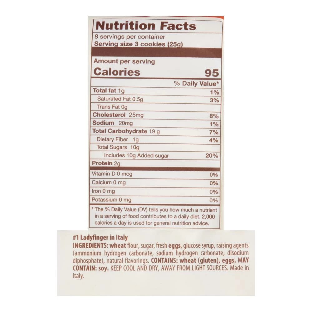 World Market Matilde Vicenzi Vicenzovo Ladyfingers 4 World Market Matilde Vicenzi Vicenzovo Ladyfingers - Image 2