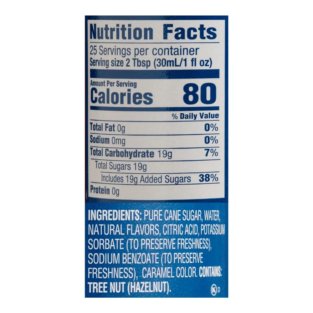 World Market Torani Hazelnut Syrup 4 World Market Torani Hazelnut Syrup - Image 2