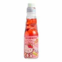 World Market Hello Kitty Ramune Strawberry Soda
