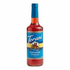 World Market Torani Sugar Free Cinnamon Vanilla Syrup