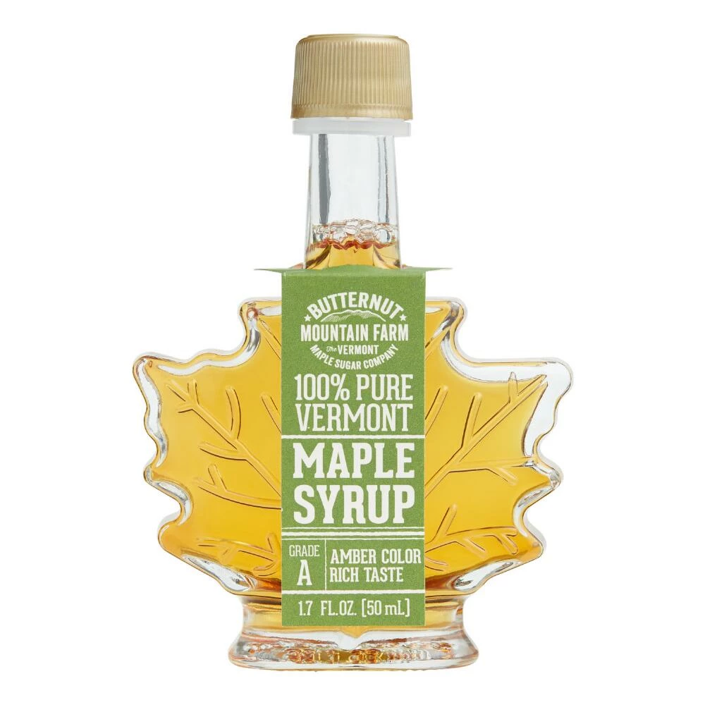 World Market Mini Butternut Mountain Farm Maple Leaf Syrup 3 World Market Mini Butternut Mountain Farm Maple Leaf Syrup