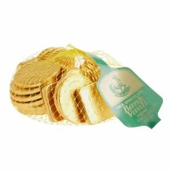 World Market Steenland Bank Vault Gold Chocolate Coins Bag
