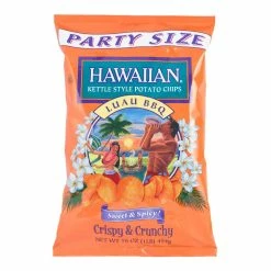 World Market Hawaiian Luau BBQ Kettle Style Potato Chips Party Size