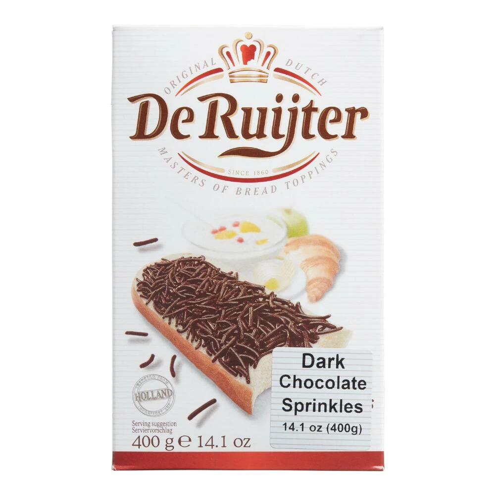 World Market De Ruijter Dark Chocolate Sprinkles 3 World Market De Ruijter Dark Chocolate Sprinkles