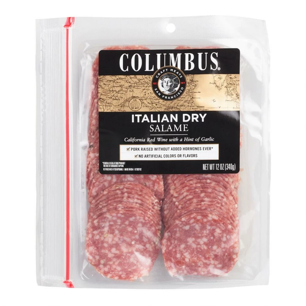 World Market Columbus Sliced Italian Dry Salame 3 World Market Columbus Sliced Italian Dry Salame