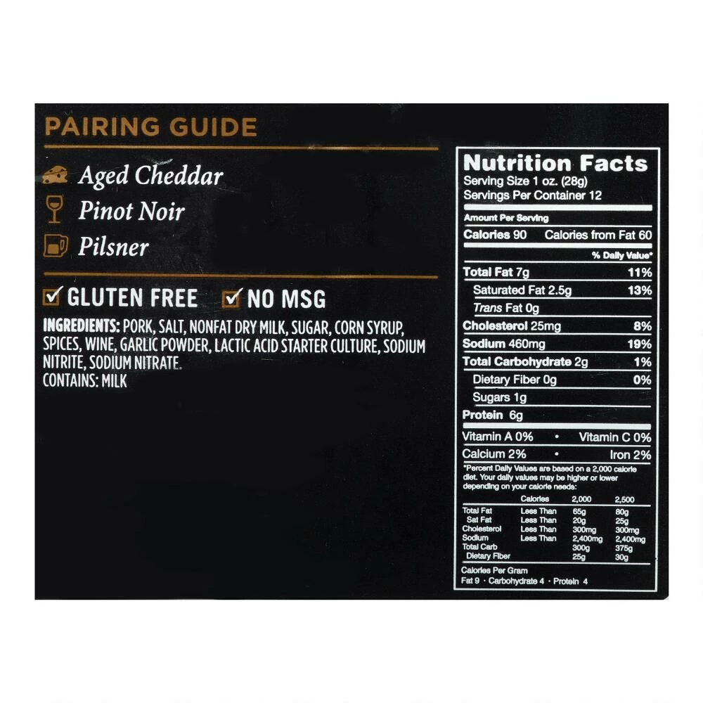 World Market Columbus Sliced Italian Dry Salame 4 World Market Columbus Sliced Italian Dry Salame - Image 2