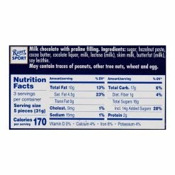 World Market Ritter Sport Praline Milk Chocolate Bar 5 World Market Ritter Sport Praline Milk Chocolate Bar -Food & Drink Shop unnamed file 3004