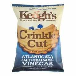 World Market Keogh's Atlantic Sea Salt and Balsamic Vinegar Crinkle Chips