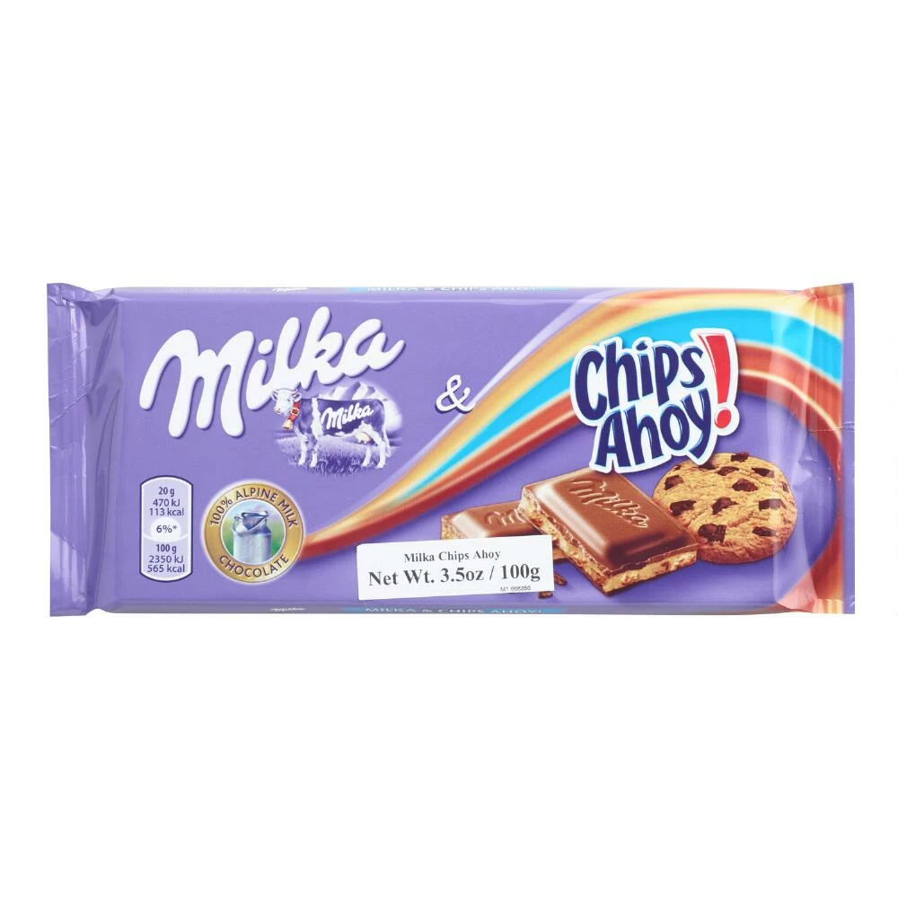 World Market Milka Chips Ahoy Milk Chocolate Bar Set of 2 3 World Market Milka Chips Ahoy Milk Chocolate Bar Set of 2