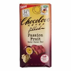 World Market Chocolove Passion Fruit Ruby Chocolate Bar