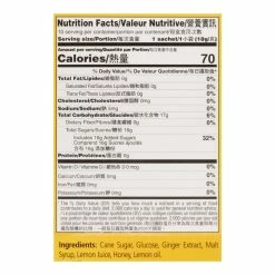 World Market Prince of Peace Ginger Honey Crystals 10 Count -Food & Drink Shop unnamed file 3048