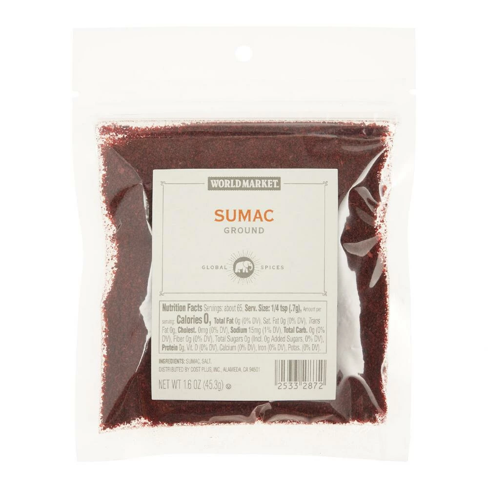 World Market® Ground Sumac Spice Bag 3 World Market® Ground Sumac Spice Bag