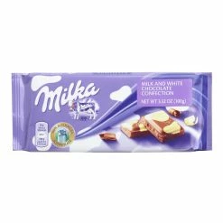 World Market Milka Spotted Milk and White Chocolate Bar