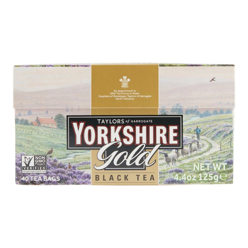 World Market Taylors of Harrogate Yorkshire Gold Black Tea 40 Count 3 World Market Taylors of Harrogate Yorkshire Gold Black Tea 40 Count