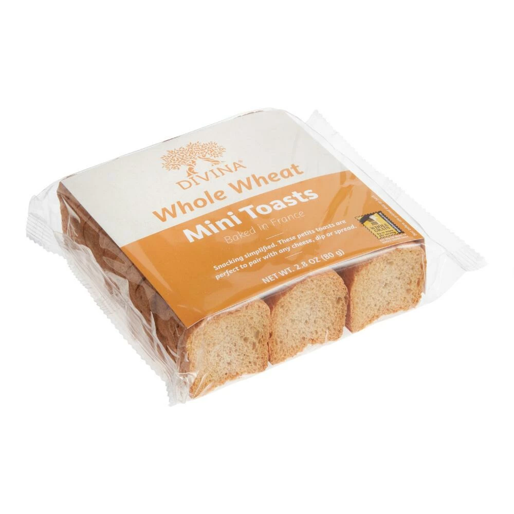 World Market Divina Whole Wheat Mini Toasts 3 World Market Divina Whole Wheat Mini Toasts