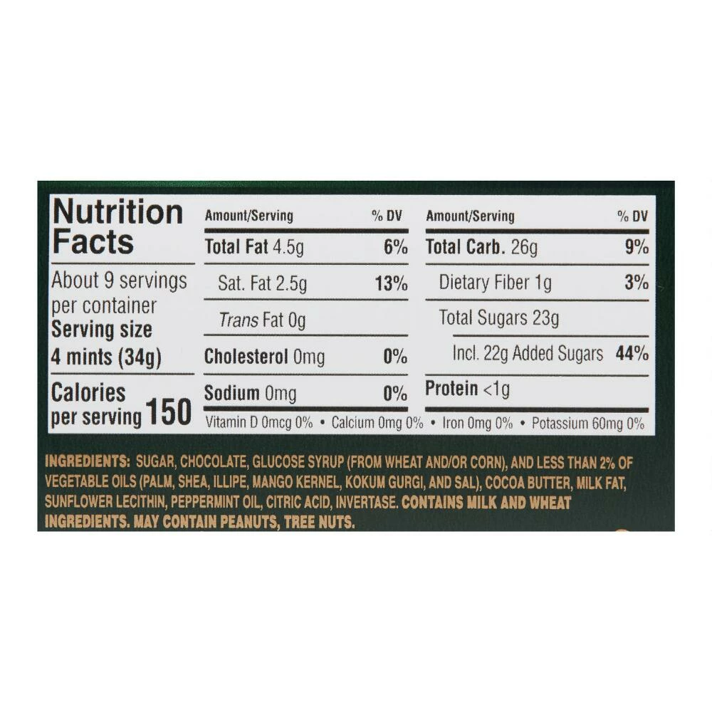 World Market Nestle After Eight Dark Chocolate Mint Thins 4 World Market Nestle After Eight Dark Chocolate Mint Thins - Image 2