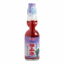 World Market Shirakiku Grape Ramune Soda