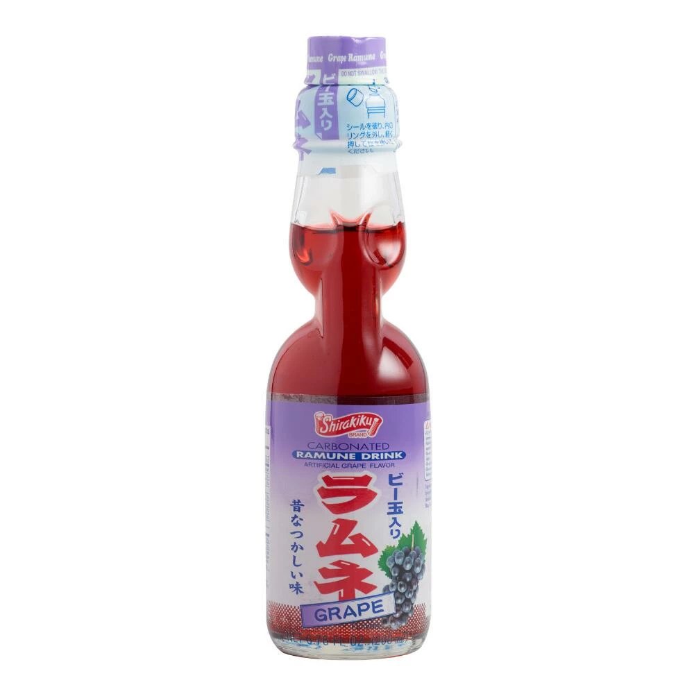 World Market Shirakiku Grape Ramune Soda 3 World Market Shirakiku Grape Ramune Soda
