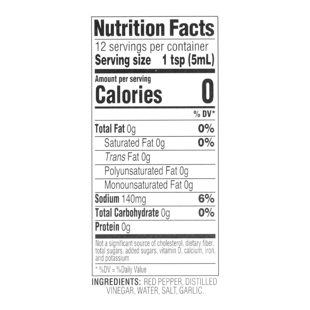 World Market Tabasco Cayenne Garlic Hot Sauce 4 World Market Tabasco Cayenne Garlic Hot Sauce - Image 2