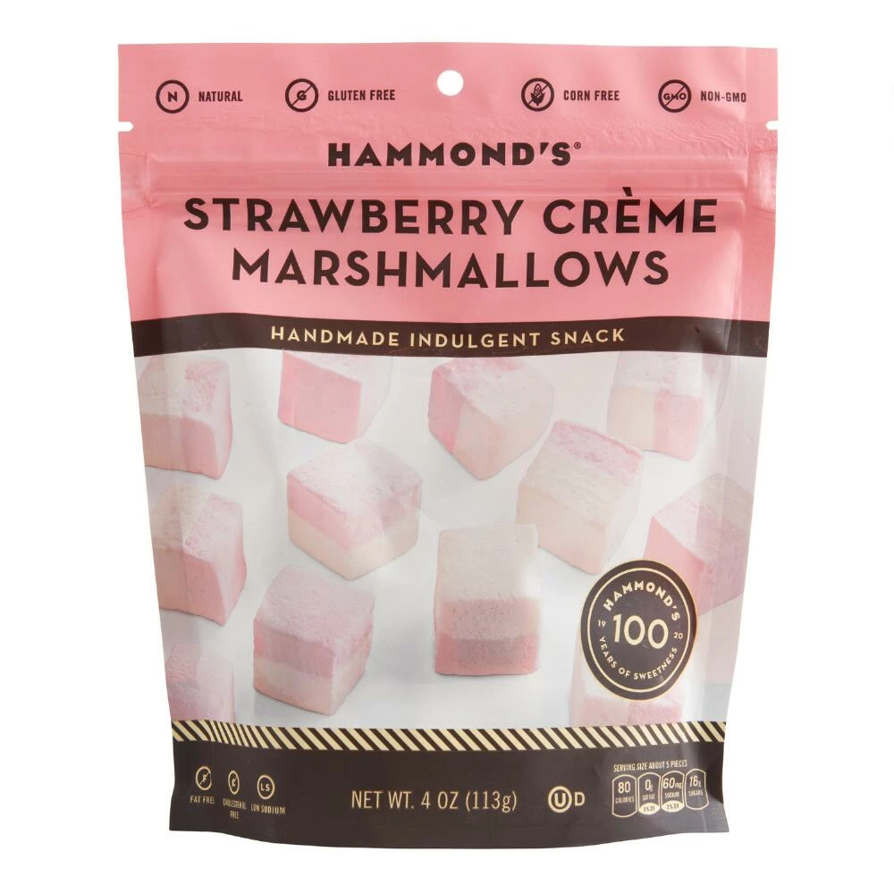 World Market Hammond's Strawberry Creme Marshmallows 3 World Market Hammond's Strawberry Creme Marshmallows