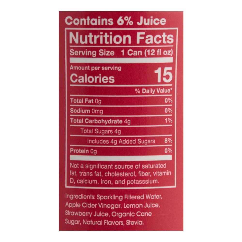 World Market Poppi Strawberry Lemon Sparkling Soda 4 World Market Poppi Strawberry Lemon Sparkling Soda - Image 2