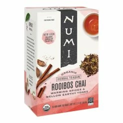 World Market Numi Organic Rooibos Chai Tea 18 Count