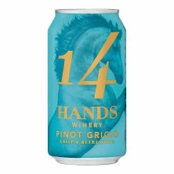 World Market 14 Hands Pinot Grigio Wine 375ml Can