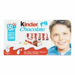 World Market Kinder Milk Cream Chocolate Bars 8 Pack