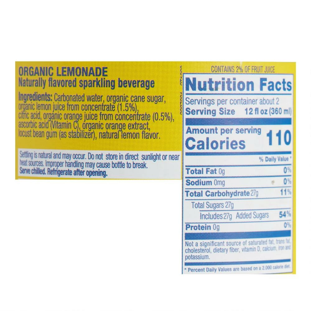 World Market Lorina Sparkling Lemonade 4 World Market Lorina Sparkling Lemonade - Image 2