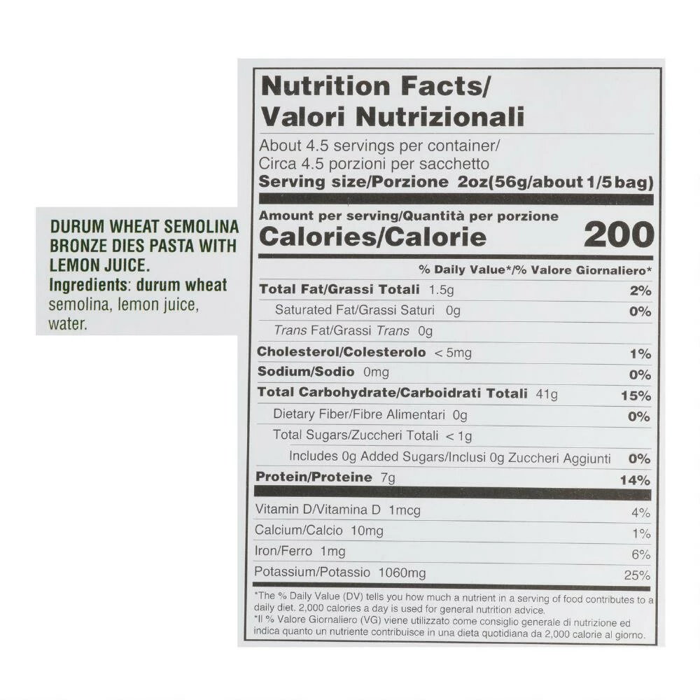 World Market Solitaly Lemon Linguine 4 World Market Solitaly Lemon Linguine - Image 2