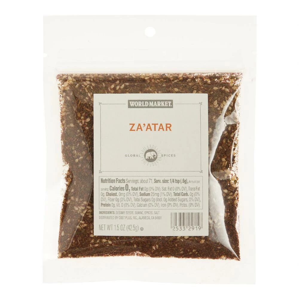 World Market® Za'atar Seasoning Spice Bag 3 World Market® Za'atar Seasoning Spice Bag