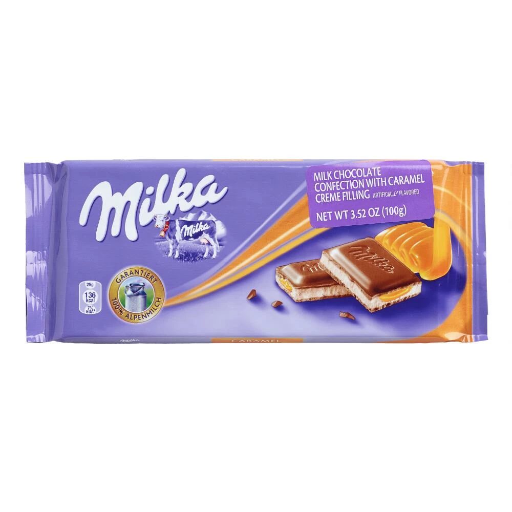 World Market Milka Caramel Crème Chocolate Bar 3 World Market Milka Caramel Crème Chocolate Bar