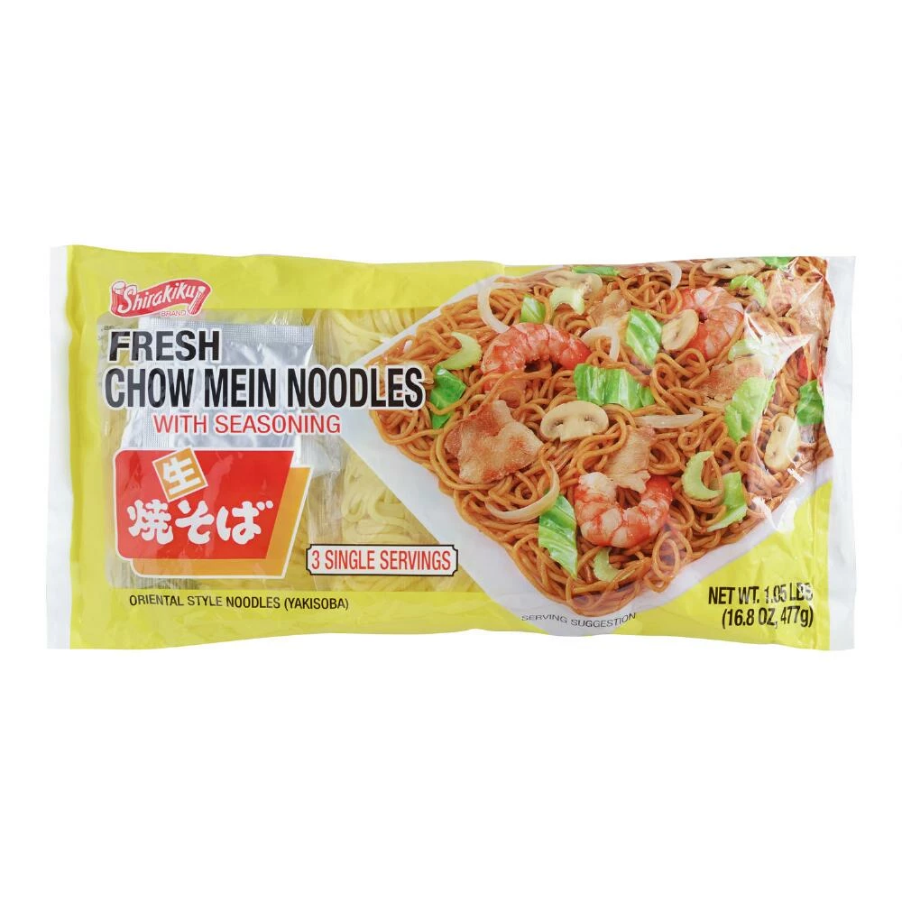 World Market Shirakiku Fresh Chow Mein Noodles 3 Pack 3 World Market Shirakiku Fresh Chow Mein Noodles 3 Pack