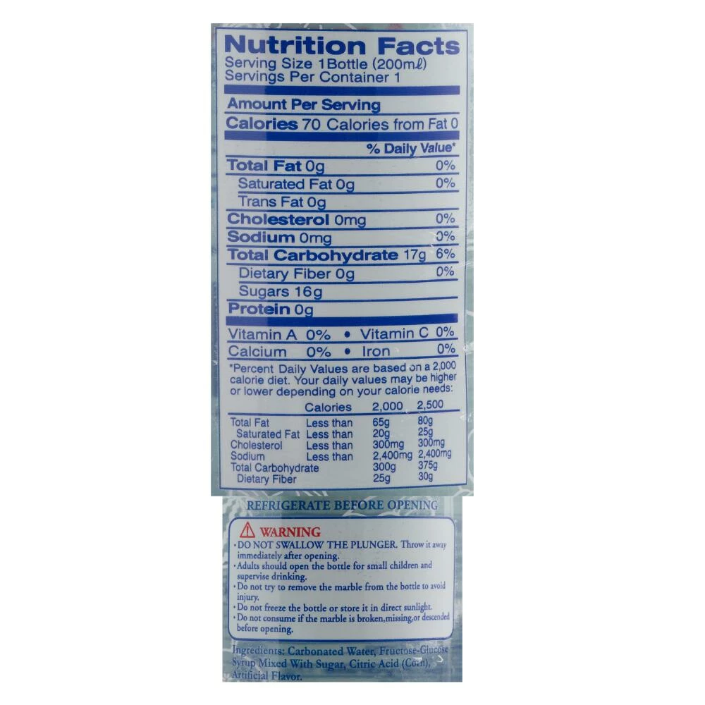 World Market Shirakiku Original Ramune Soda 4 World Market Shirakiku Original Ramune Soda - Image 2