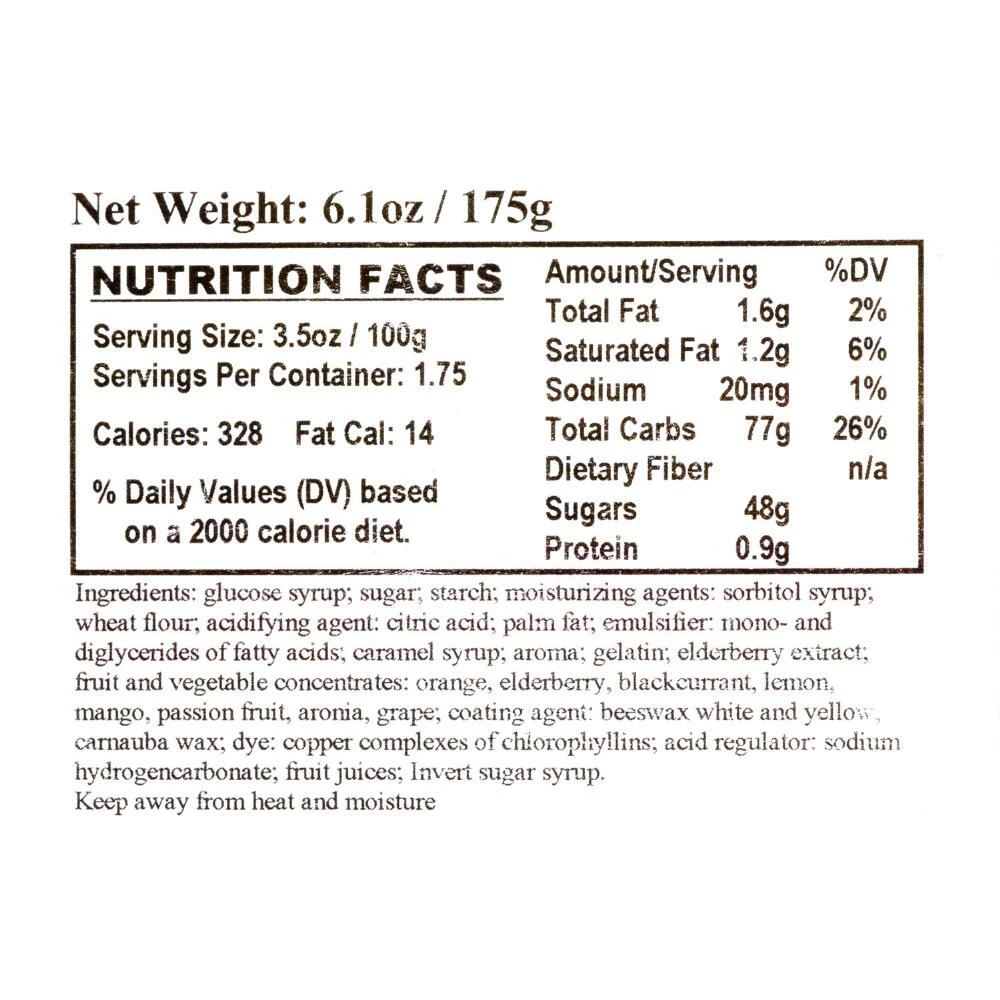 World Market Haribo Fruit and Cola Wheels Gummy Candy 4 World Market Haribo Fruit and Cola Wheels Gummy Candy - Image 2