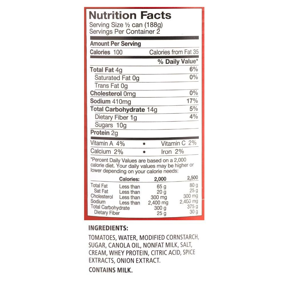 World Market Heinz Cream of Tomato Soup 4 World Market Heinz Cream of Tomato Soup - Image 2
