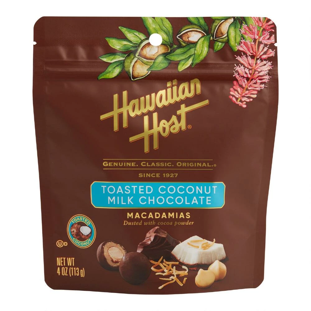 World Market Hawaiian Host Toasted Coconut Milk Chocolate Macadamia Nuts 3 World Market Hawaiian Host Toasted Coconut Milk Chocolate Macadamia Nuts