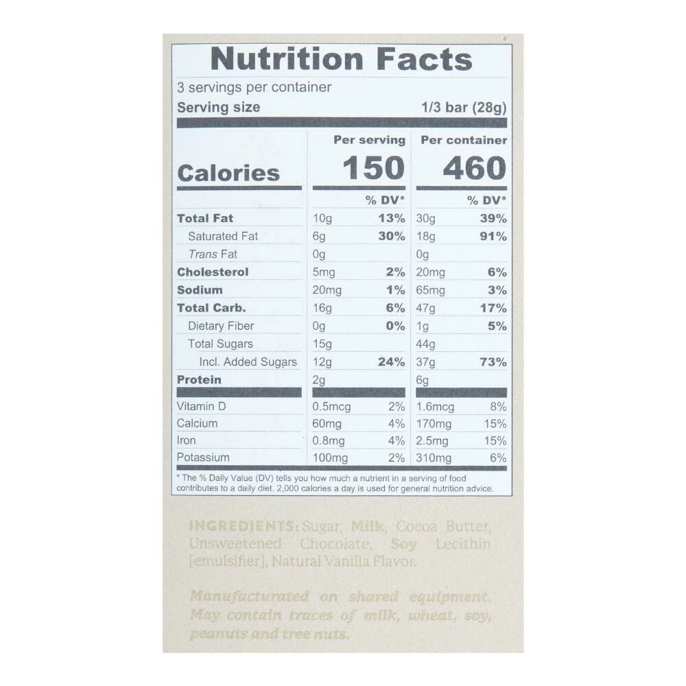 World Market Moonstruck Creamy Milk Chocolate Bar 4 World Market Moonstruck Creamy Milk Chocolate Bar - Image 2