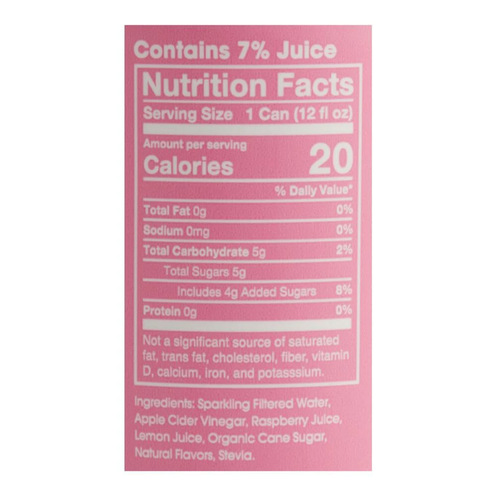 World Market Poppi Raspberry Rose Sparkling Soda 4 World Market Poppi Raspberry Rose Sparkling Soda - Image 2