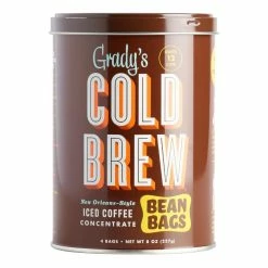 World Market Grady's Cold Brew Bean Bag Can 4 Count