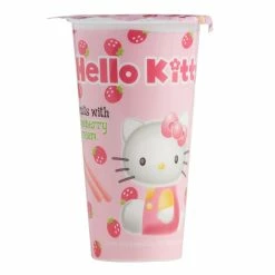World Market Hello Kitty Strawberry Dip Biscuits