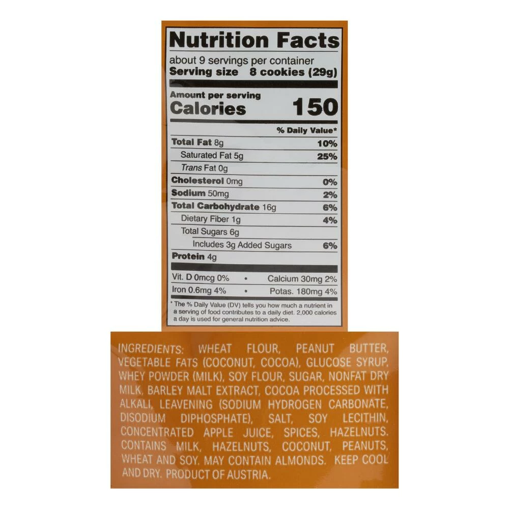 World Market Loacker Quadratini Peanut Butter Wafers 4 World Market Loacker Quadratini Peanut Butter Wafers - Image 2