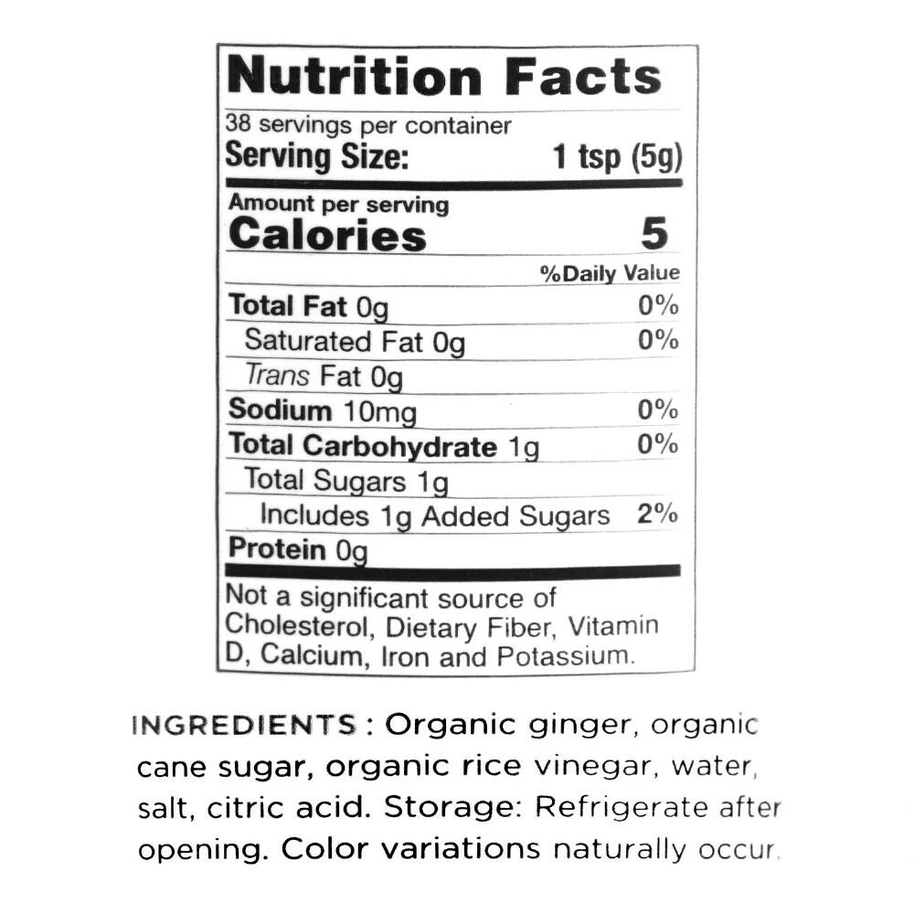 World Market Ginger People Organic Pickled Sushi Ginger 4 World Market Ginger People Organic Pickled Sushi Ginger - Image 2