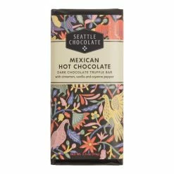 World Market Seattle Mexican Hot Chocolate Dark Chocolate Truffle Bar
