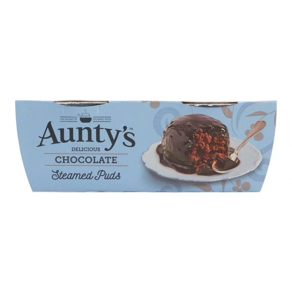 World Market Aunty's Chocolate Steamed Puds 2 Pack 3 World Market Aunty's Chocolate Steamed Puds 2 Pack