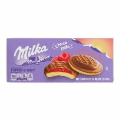 World Market Milka Jaffa Choco Raspberry Jelly Cookies
