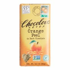 World Market Chocolove Orange Peel Dark Chocolate Bar