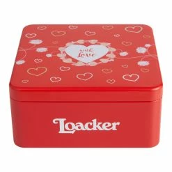 World Market Loacker With Love Assorted Cookie Tin