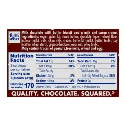 World Market Ritter Sport Butter Biscuit Milk Chocolate Bar -Food & Drink Shop unnamed file 3756